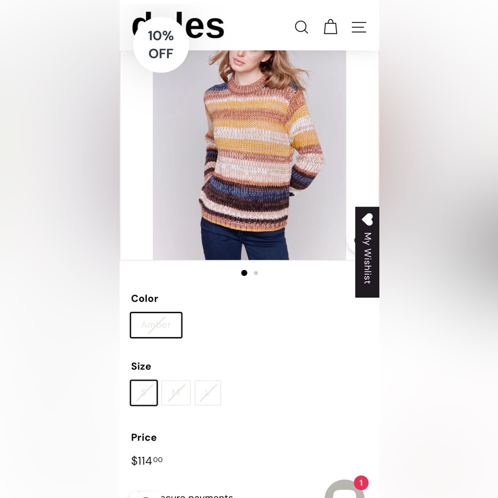 Charlie B sweater